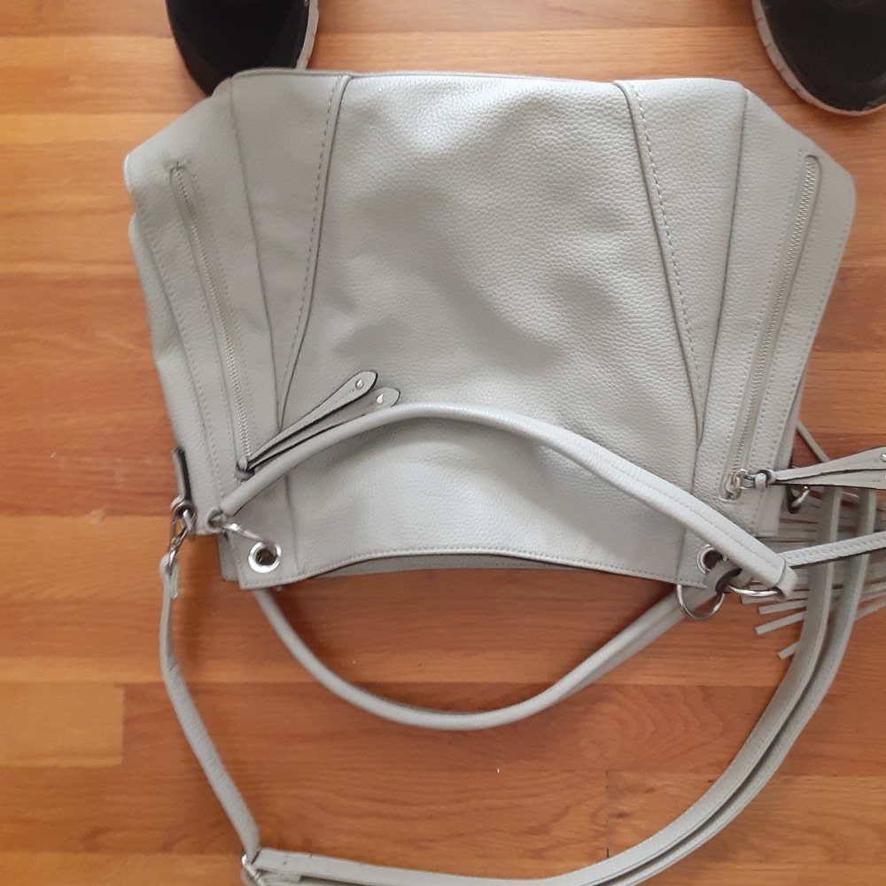 Black Rivet Purse/Shoulder Bag